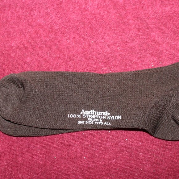 Men's Andhurst Dress Socks - 100% Stretch Nylon - Picture 2 of 3